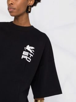 ETRO robe à logo imprimé