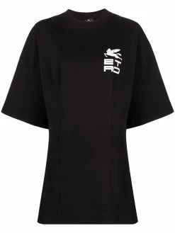 ETRO robe à logo imprimé