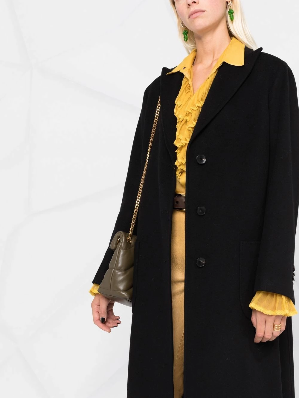 ETRO Un Tarif Préférentiel Manteau en laine à simple boutonnage manteaux à simple boutonnage femme 5 ETRO manteau en laine à simple boutonnage