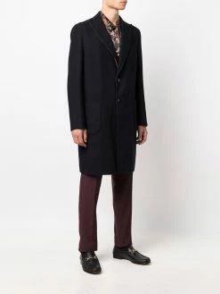ETRO manteau réversible à simple boutonnage