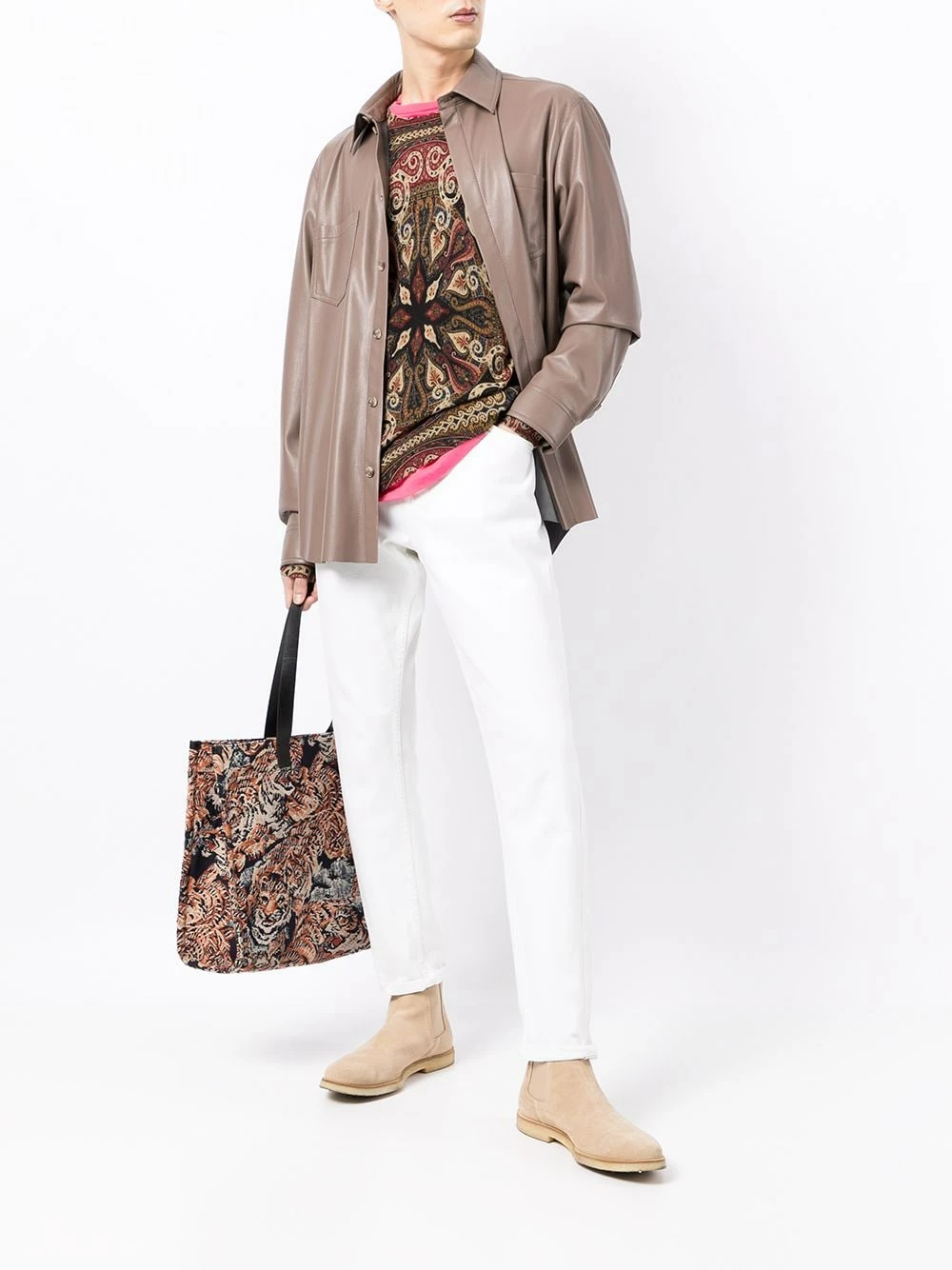 ETRO Meilleur Prix Garanti Pull à imprimé cachemire pulls homme 2 ETRO pull à imprimé cachemire