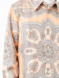 ETRO chemise à motif cachemire