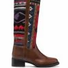 ETRO bottes à motif géométrique
