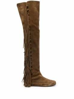 ETRO bottes à franges