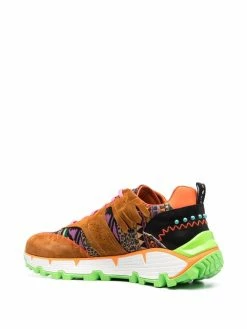 ETRO baskets Earthbeat à design à empiècement