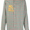 ETRO chemise à logo brodé