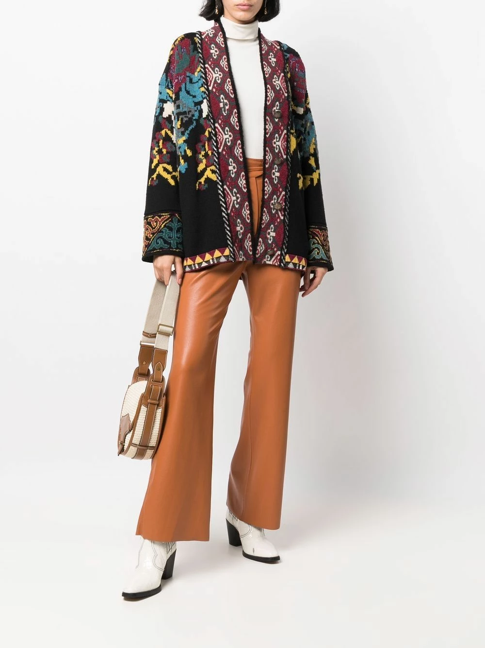 ETRO Produit de première qualité Cardigan à motif en jacquard cardigans femme 2 ETRO cardigan à motif en jacquard