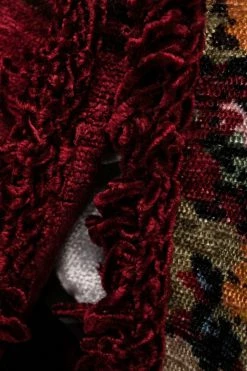 ETRO cardigan long à motifs multiples