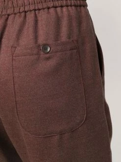 ETRO pantalon de costume à taille élastiquée