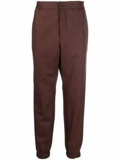 ETRO pantalon de costume à taille élastiquée