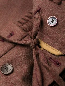 ETRO pantalon de costume à taille élastiquée