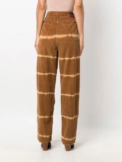 ETRO pantalon droit en velours côtelé