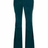 ETRO pantalon évasé en velours côtelé