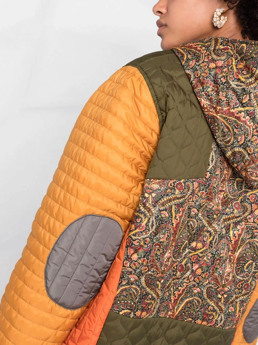 ETRO Prix Compétitif Sweat matelassé à design patchwork sweats femme 5 ETRO sweat matelassé à design patchwork