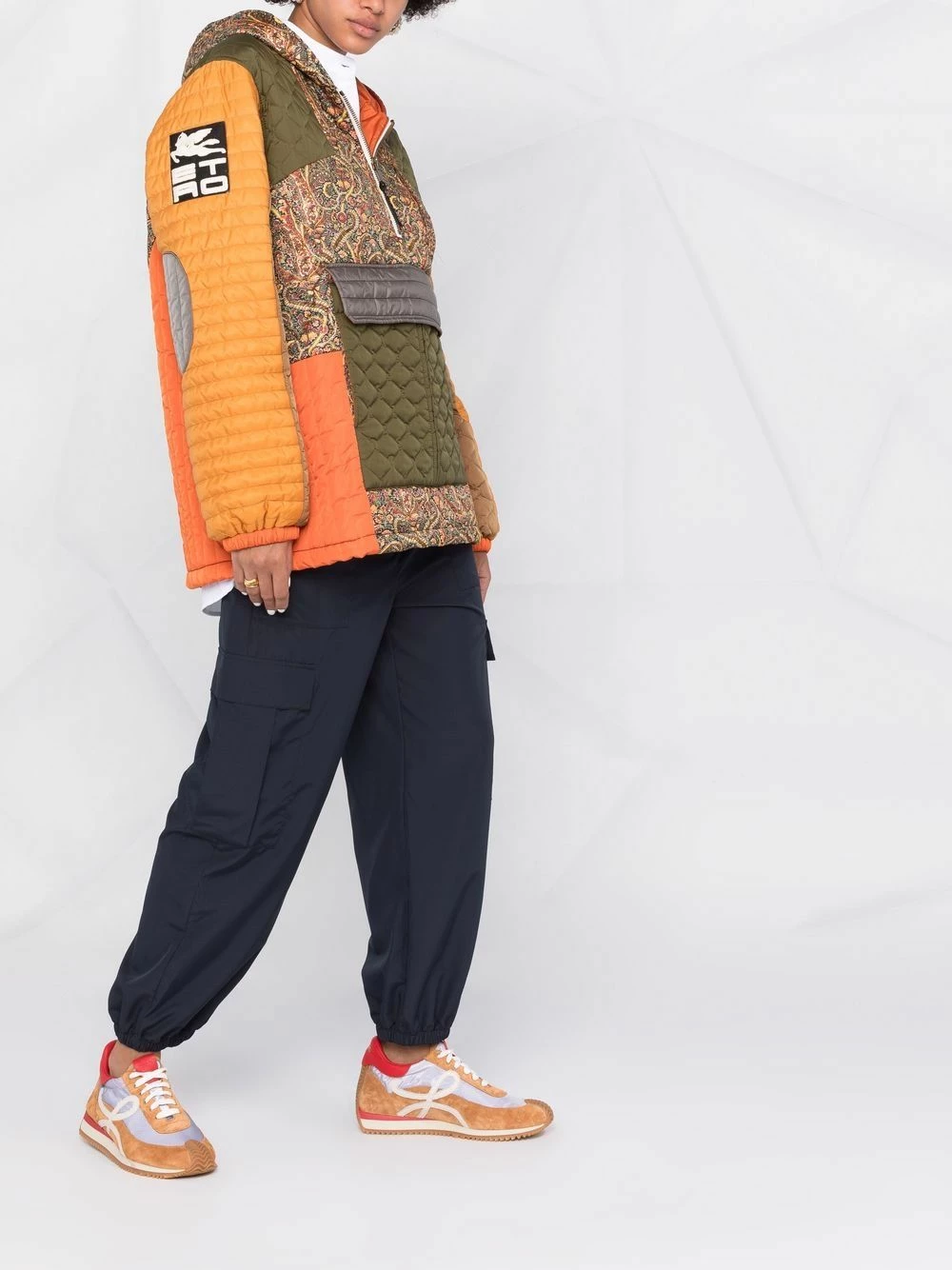 ETRO Prix Compétitif Sweat matelassé à design patchwork sweats femme 6 ETRO sweat matelassé à design patchwork