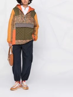 ETRO sweat matelassé à design patchwork