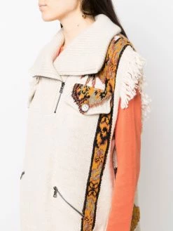 Excellente qualité ETRO Débardeur frangé en maille intarsia hauts en maille femme 9 ETRO débardeur frangé en maille intarsia