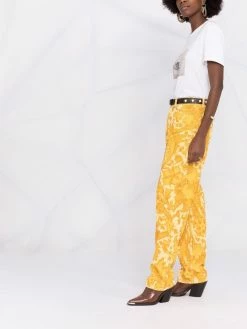 ETRO pantalon à fleurs