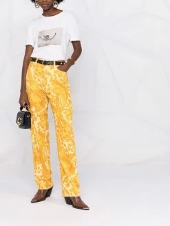 ETRO pantalon à fleurs