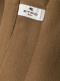 ETRO pantalon de tailleur à taille haute