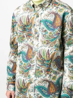 ETRO chemise à motif cachemire