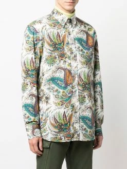 ETRO chemise à motif cachemire