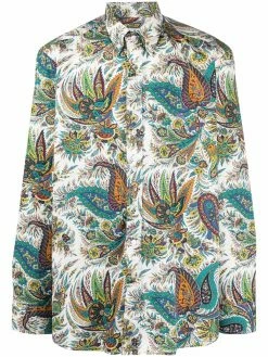 ETRO chemise à motif cachemire