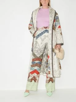 ETRO pantalon palazzo à design patchwork