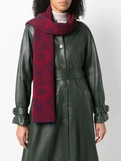 ETRO écharpe en laine à imprimé baroque