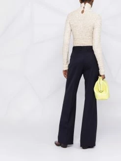 ETRO pantalon de tailleur à taille haute