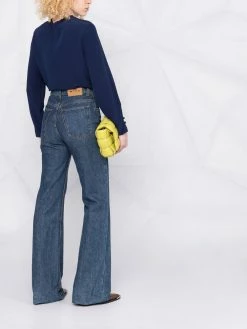 ETRO blouse en soie à ouverture goutte d'eau