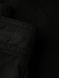 ETRO pantalon fuselé en coton à détail de boucle