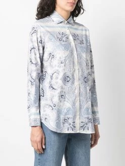 ETRO chemise à imprimé cachemire