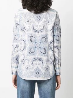 ETRO chemise à imprimé cachemire