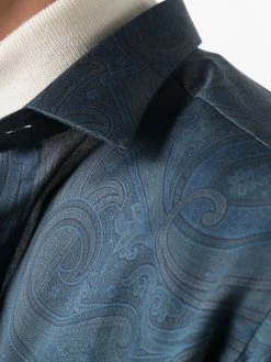 ETRO chemise à motif cachemire