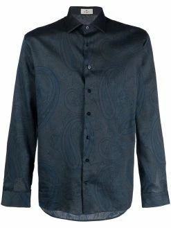 ETRO chemise à motif cachemire