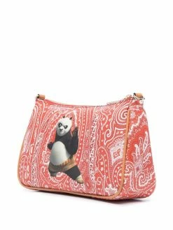 ETRO sac Kung Fu Panda en cuir