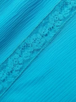 ETRO robe à empiècements en dentelle