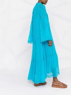 ETRO robe à empiècements en dentelle