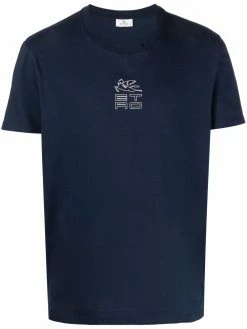 ETRO t-shirt en coton à logo imprimé
