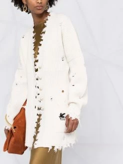 Prix Cassé ETRO Cardigan nervuré à bords francs cardigans femme 10 ETRO cardigan nervuré à bords francs