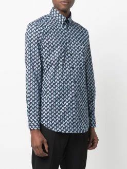 ETRO chemise boutonnée à motif cachemire