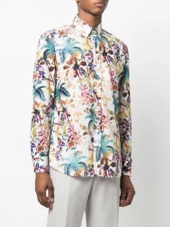 ETRO chemise à imprimé Tropical Jungle