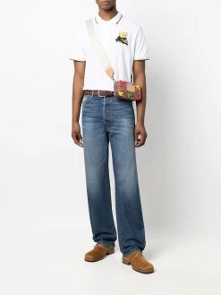 ETRO polo à patch logo