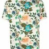 ETRO polo en jersey à fleurs