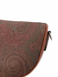 ETRO sac à main Crown Me à motif cachemire