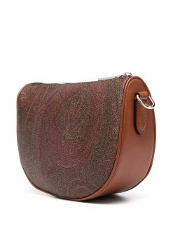 ETRO sac à main Crown Me à motif cachemire