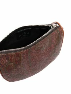 ETRO sac à main Crown Me à motif cachemire