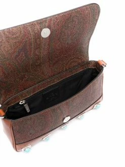 ETRO sac à bandoulière Crown Me à motif cachemire