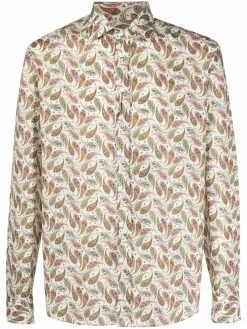 ETRO chemise boutonnée à motif cachemire